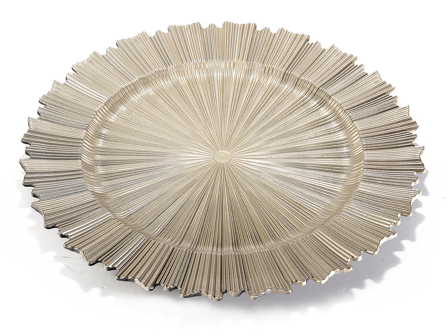 Sottopiatto Decorativo Plastica Zigrinata