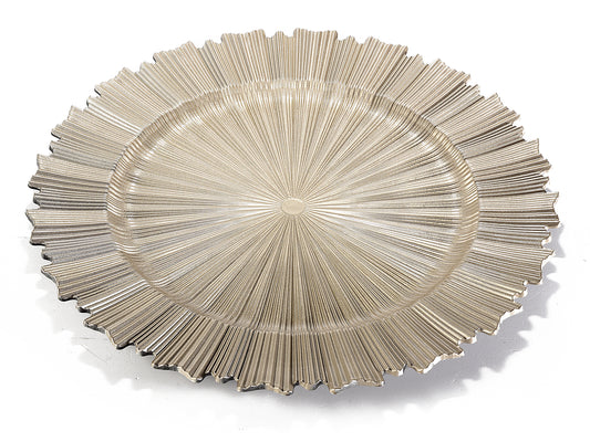 Sottopiatto Decorativo Plastica Zigrinata