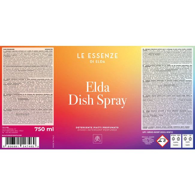 Elda Dish Spray - Lavapiatti