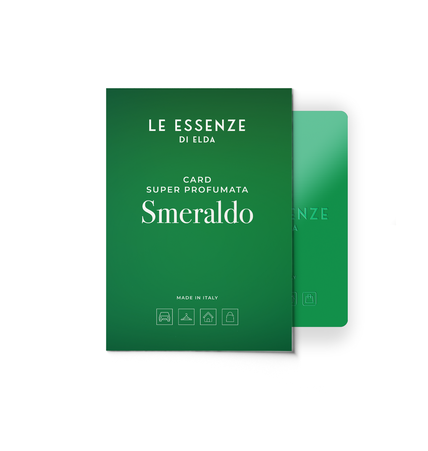 Smeraldo - Card Super Profumate per armadi