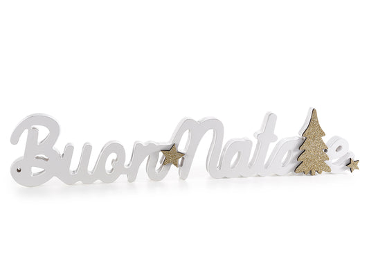Scritta "BuonNatale"