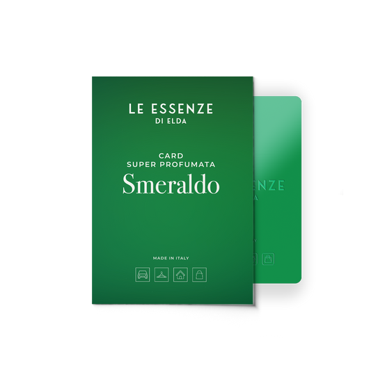 Smeraldo - Card Super Profumate per armadi